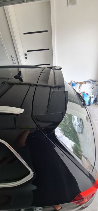 VW Passat B7 Kombi Lotka Spoiler Dokładka Tylna Czarny Połysk