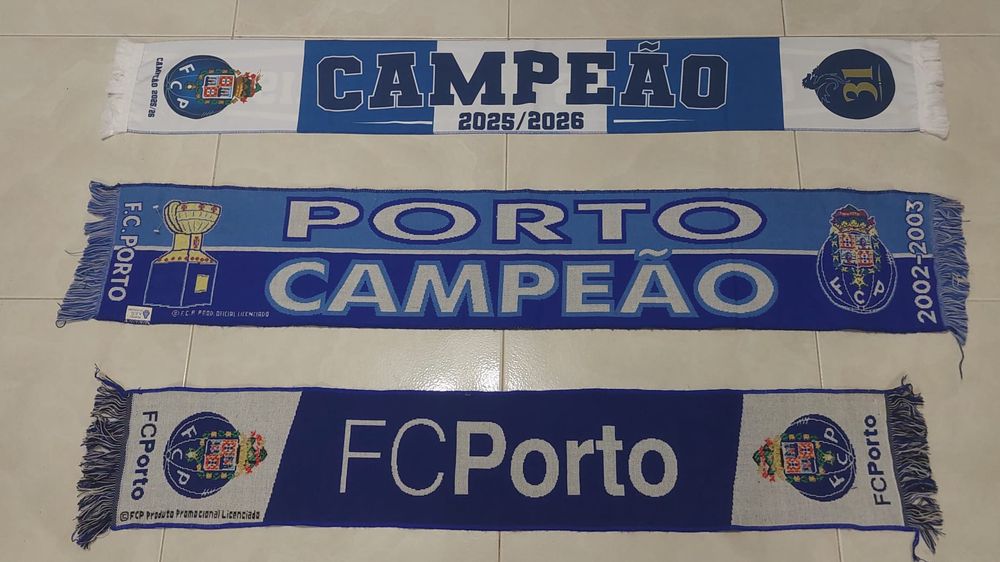 3 cachevois FCPorto  campeão