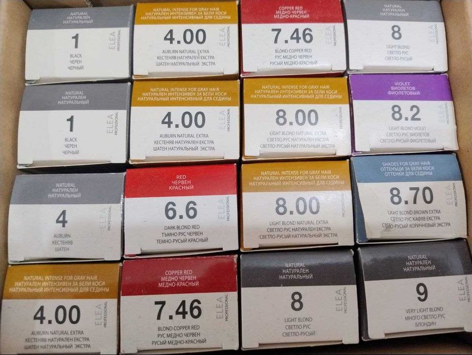 РАСПРОДАЖА краска для волос прфесійна фарба для волосся