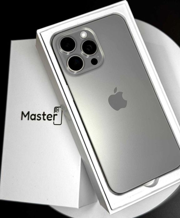 Iphone 15 PRO MAX 256gb natural jak nowy bateria 100% 6msc gwarancji