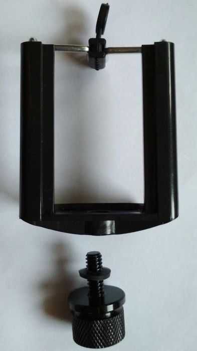 Адаптер для смартфона, телефона, экшнкамеры и болт для крепления