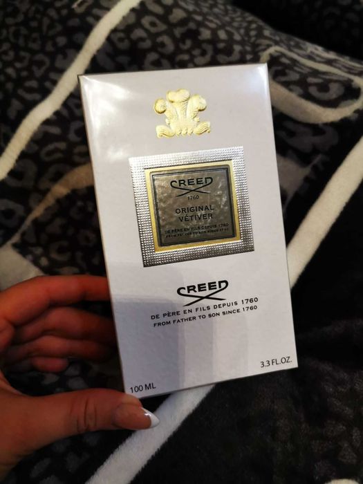 Perfum Creed Original Vetiver Eau de Parfum folia nowe perfumy