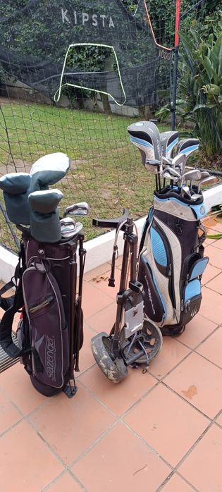 Trolley de duas rodas manual de golfe