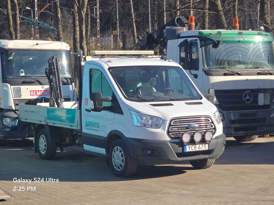 FORD TRANSIT 2.0 130 KM + hds hiab