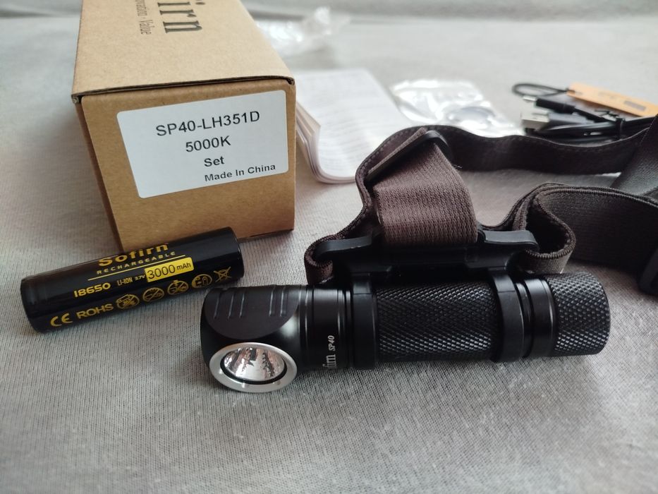 Latarka czołowa Sofirn SP40