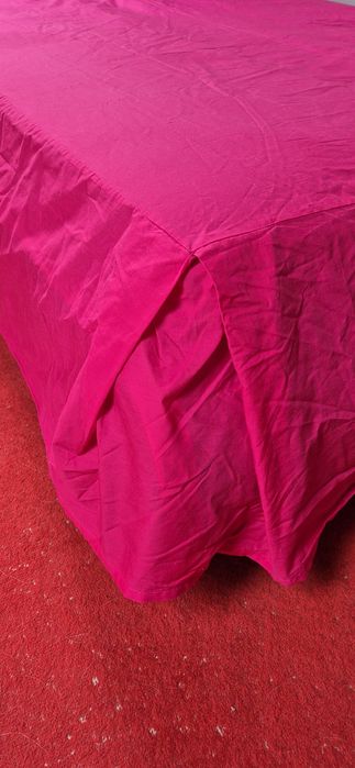 Prześcieradło duże różowe