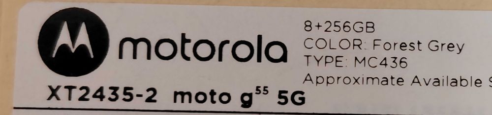 Motorola Moto G55 5G 8/256GB — 120Гц, 5G, офіційний, на гарантії