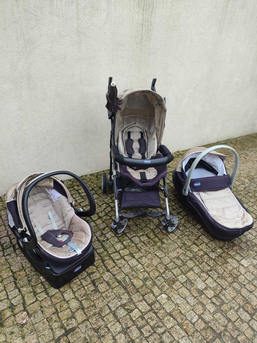 Trio Living Chico + Cadeira auto Maxi Cosi