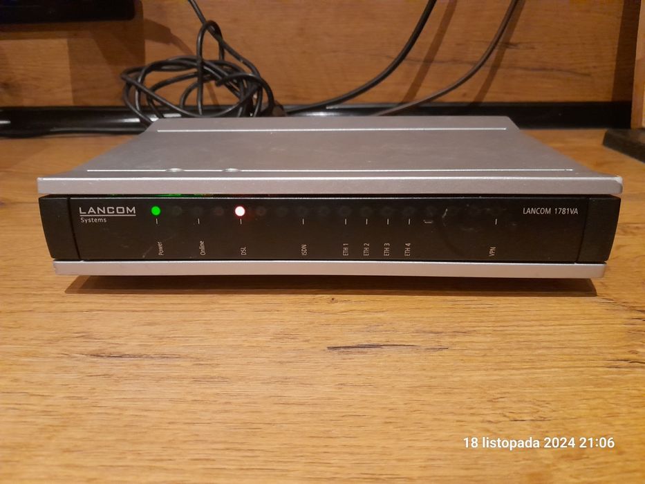Router przewodowy z VPN Lancom 1781va