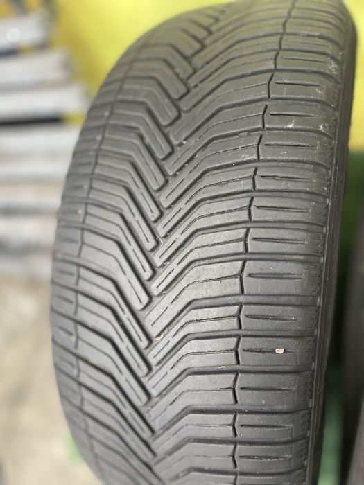 Michelin 225/55r18 пара резина шини б/у склад оригінал