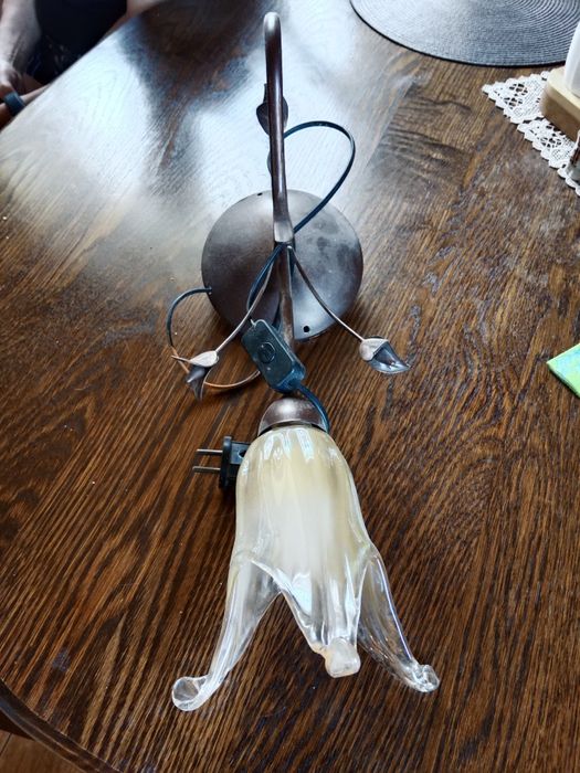 Lampa, żyrandol plus kinkiet