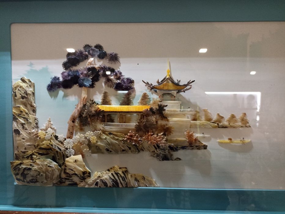 Obraz z masy perłowej chiński.