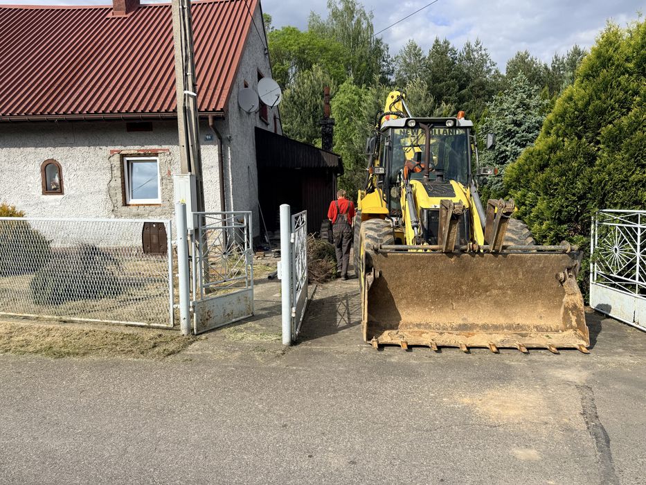 Usługi Koparko-ładowarka   transport