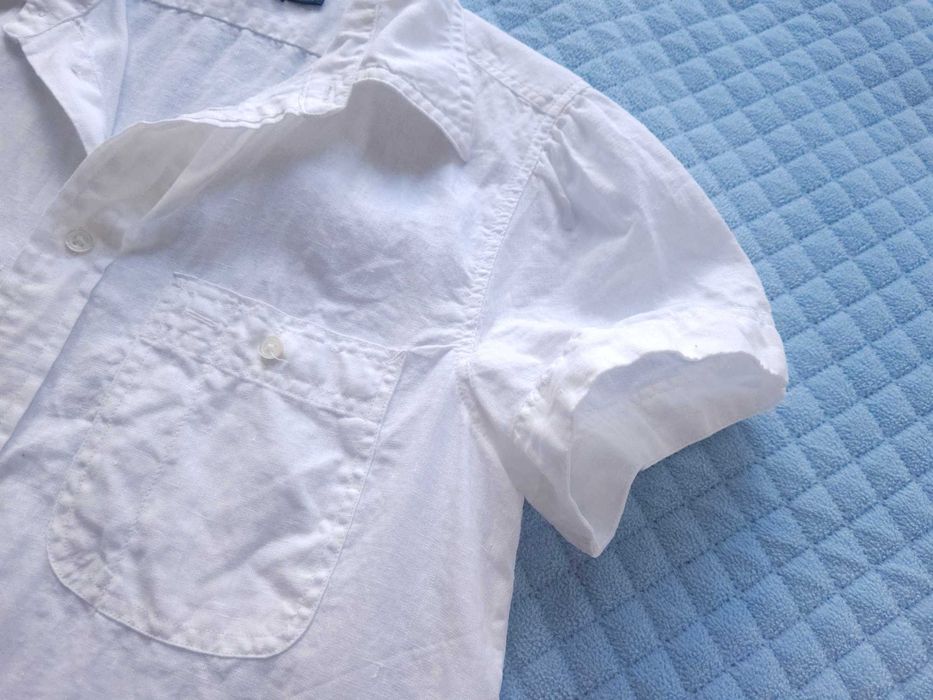 Lniana koszula POLO Ralph Lauren; 100% len; XS