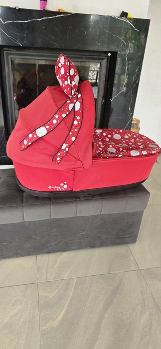 Gondola cybex priam 4.0 Jeremy Scott Petticoat czerwone kokarda