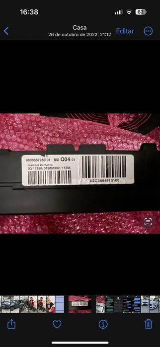 Bsi para Citroen Peugeot