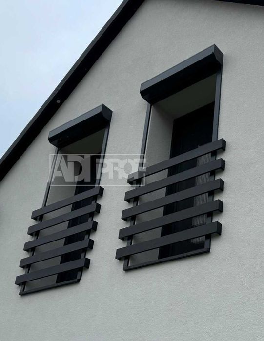 Balkon Francuski Balustrada Francuska podtynkowa aluminium