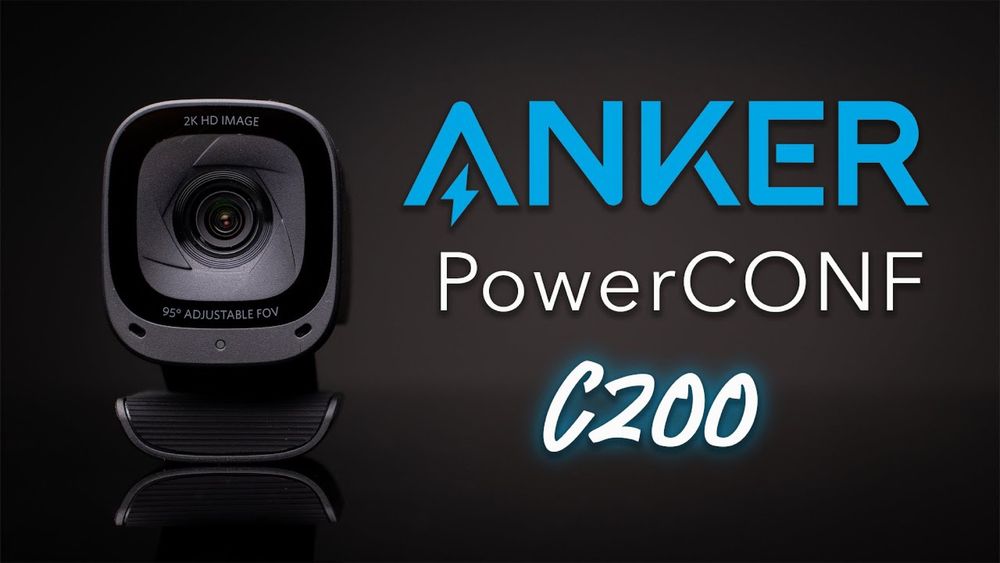 Веб-камера Anker PowerConf C200. UltraHD 2k. Нова.