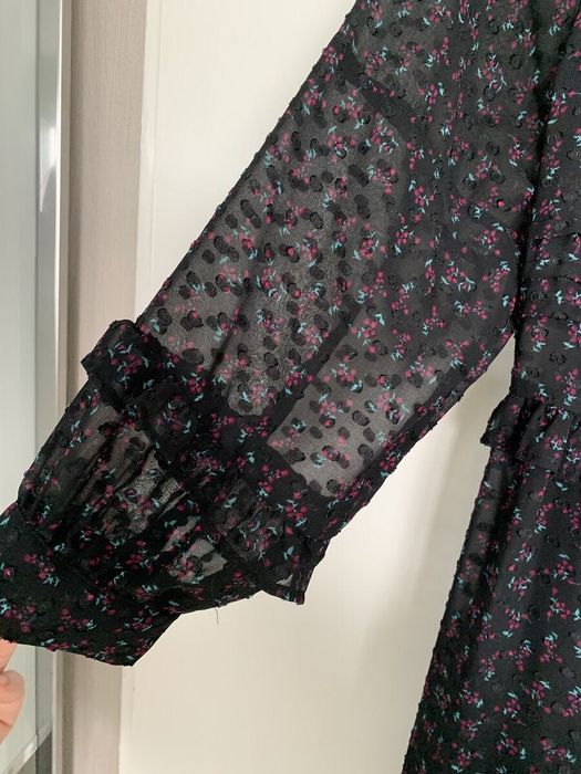 Сукня шифонова чорна