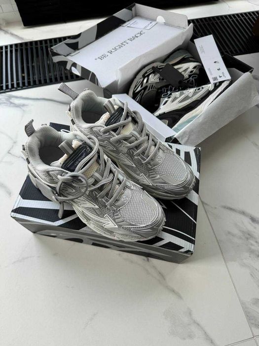 Кросівки Off-White Be Right Back Grey / кроси Офф-Вайт Бі Райт сірі