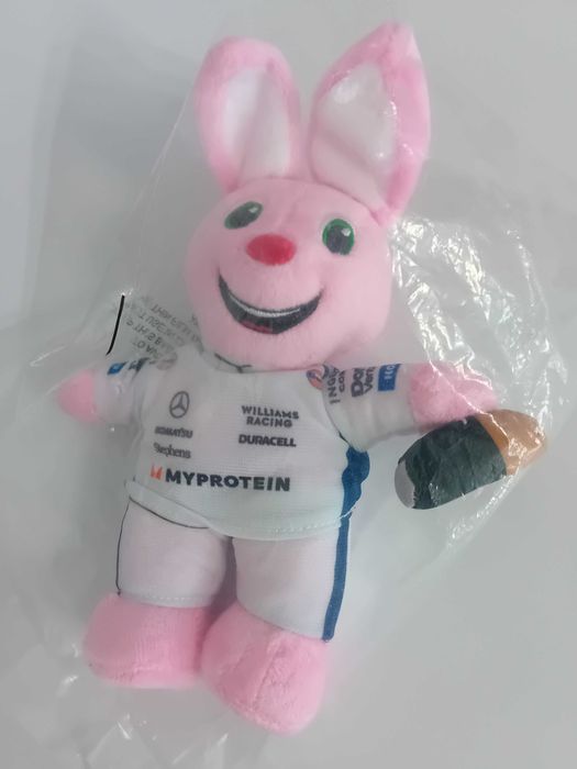 Formuła 1 Oficjalna Maskotka - Williams Racing - Króliczek Duracell F1