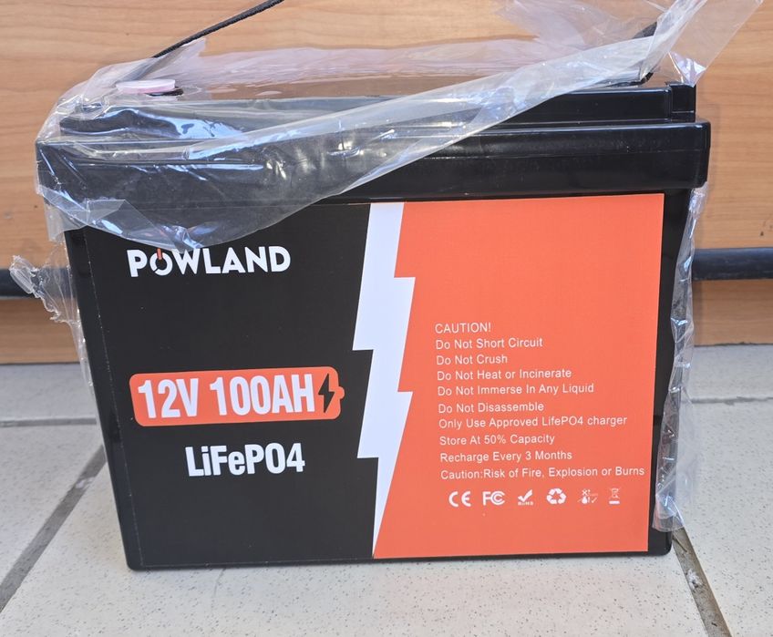 Аккумулятор Powland (EASUN) LiFePo4 12V 100Ah. В Наявності.