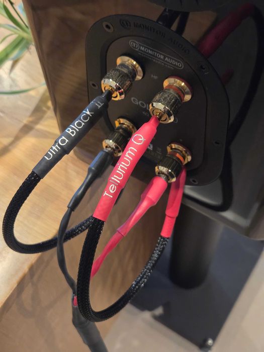 Tellurium Q Ultra Black II Jumpers - zworki do kolumn 4x 30 cm OKAZJA!