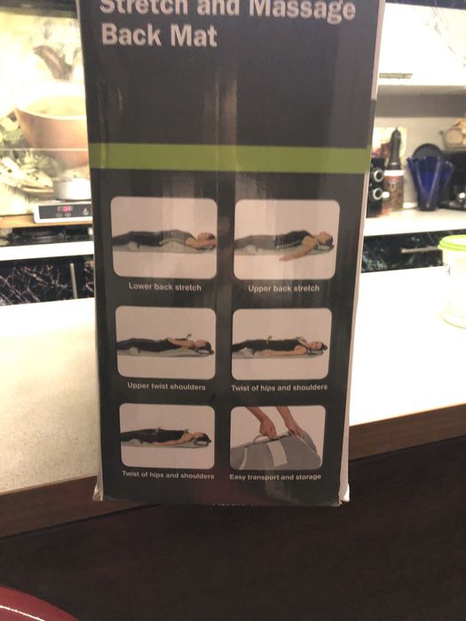 Masazer do masowania oraz bole kregoslupa