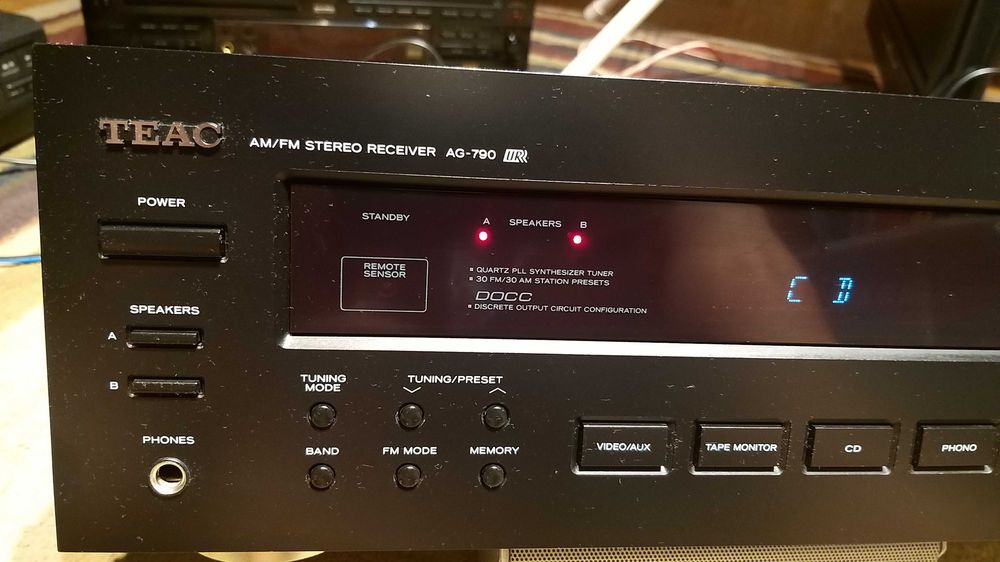 amplificador teac AG 790 ur
