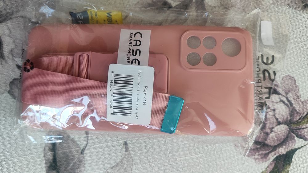 Case na telefon Redmi Note 11 Rose gold
