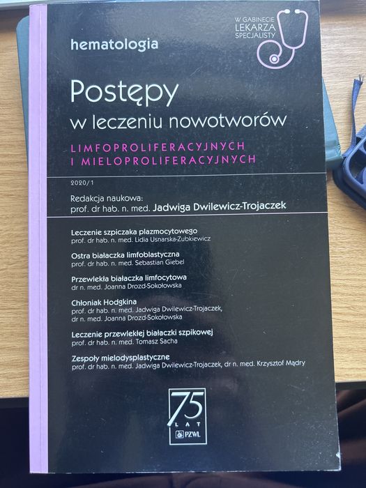 Hematolgia - Postępyw leczeniu nowotworów