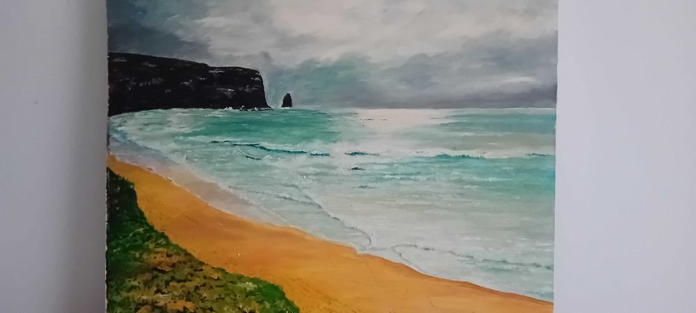 Quadro Pintura Original Tela Assinada