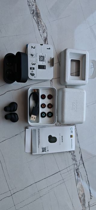 Słuchawki dokanałowe SONY WF-1000XM6 ANC Czarny użyte raz