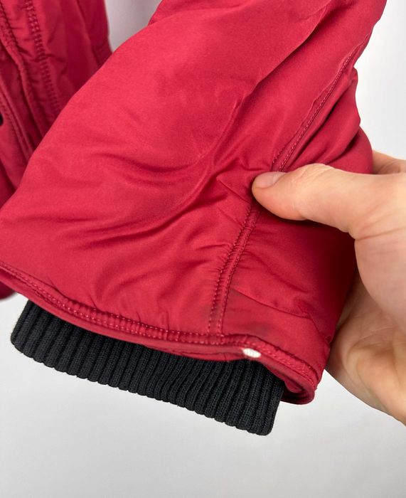 Kurtka zimowa WRANGLER męska puchowa czerwona casual L