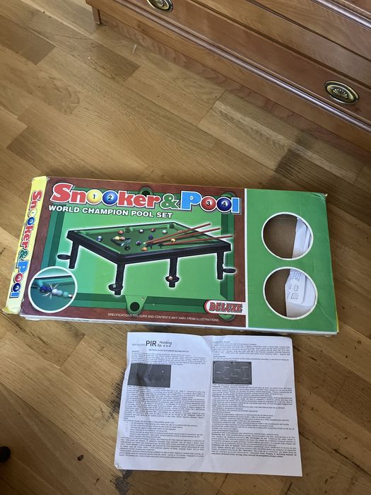 Gra mini Bilard: Snooker&Pool Kehongsheng,stan idealny,unikatowa gra!