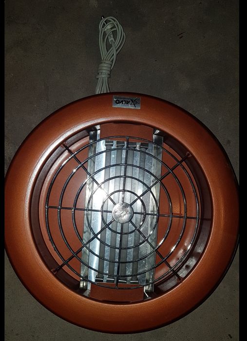 Braseira elétrica circular com 2 interruptores 1000W (NOVA)