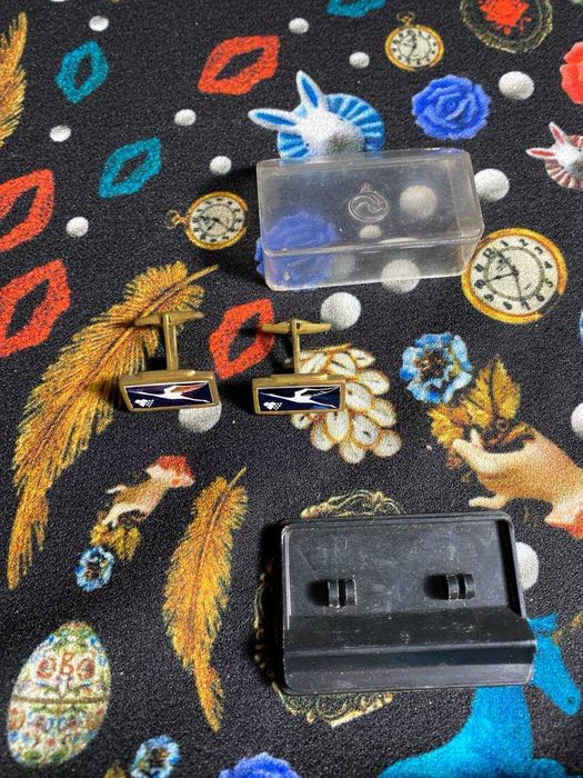 Запонки СССР (Аист/Журавль)