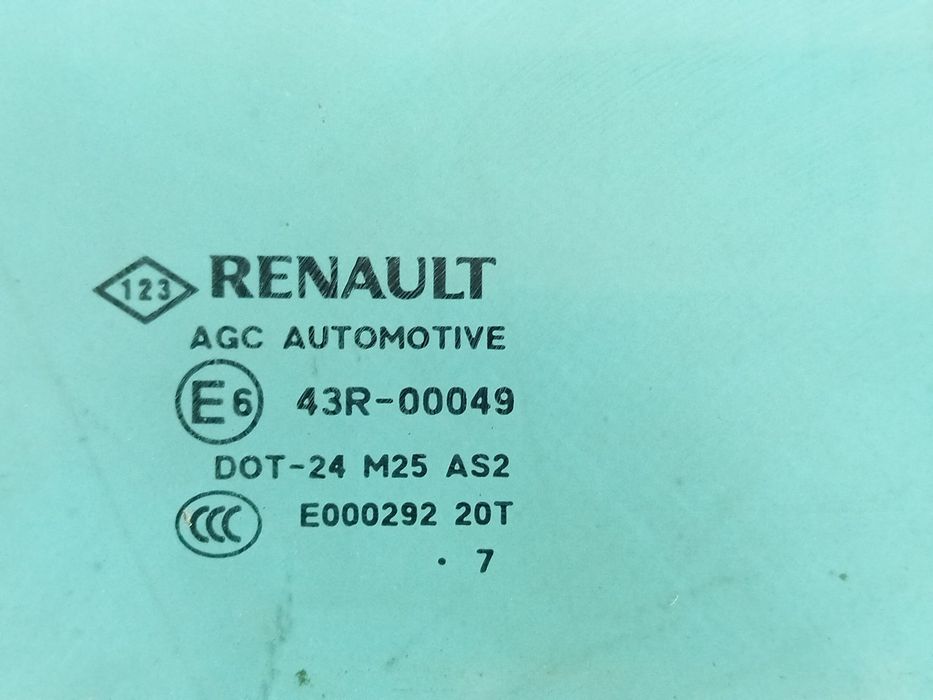 Vidro porta frente direita RENAULT Laguna III (BT0/1)