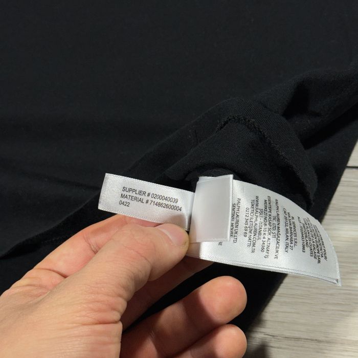 Кофта Лонгслів Ральф Лаурен Polo Ralph Lauren Center Black XL Оригінал