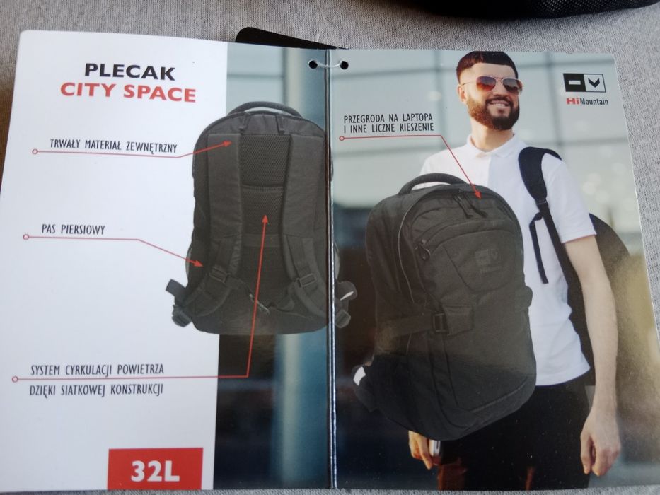Nowy plecak HiMountain 32 litry