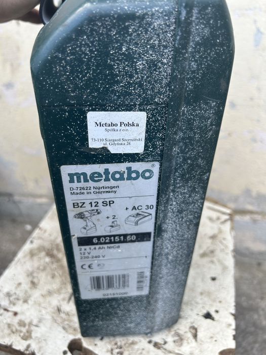 Wkrętarka Metabo BZ 12 SP