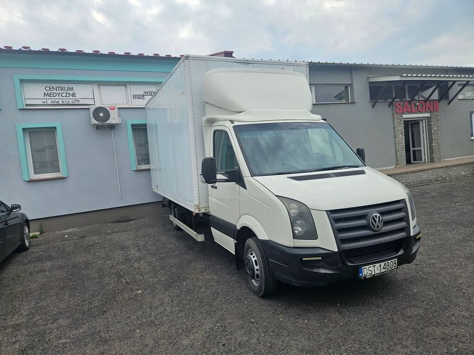 Volkswagen 50 160KM  Kat B,Volkswagen crafter kontener 50 2,5tdi na bliźniaku mocna konstru