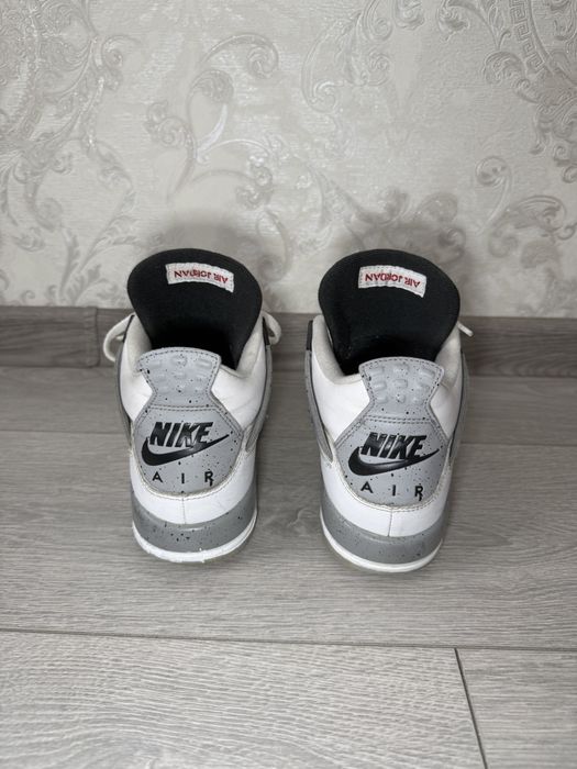 Кросівки шкіряні nike air jordan 4 retro