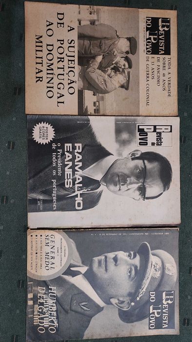 3 Revistas Revista do Povo  - Anos 70