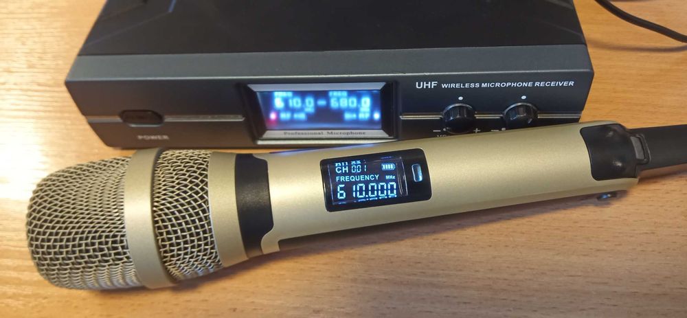 Mikrofony bezprzewodowe, zestaw