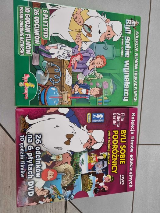 Byli sobie wynalazcy, byli sobie podróżnicy zestaw płyt dvd