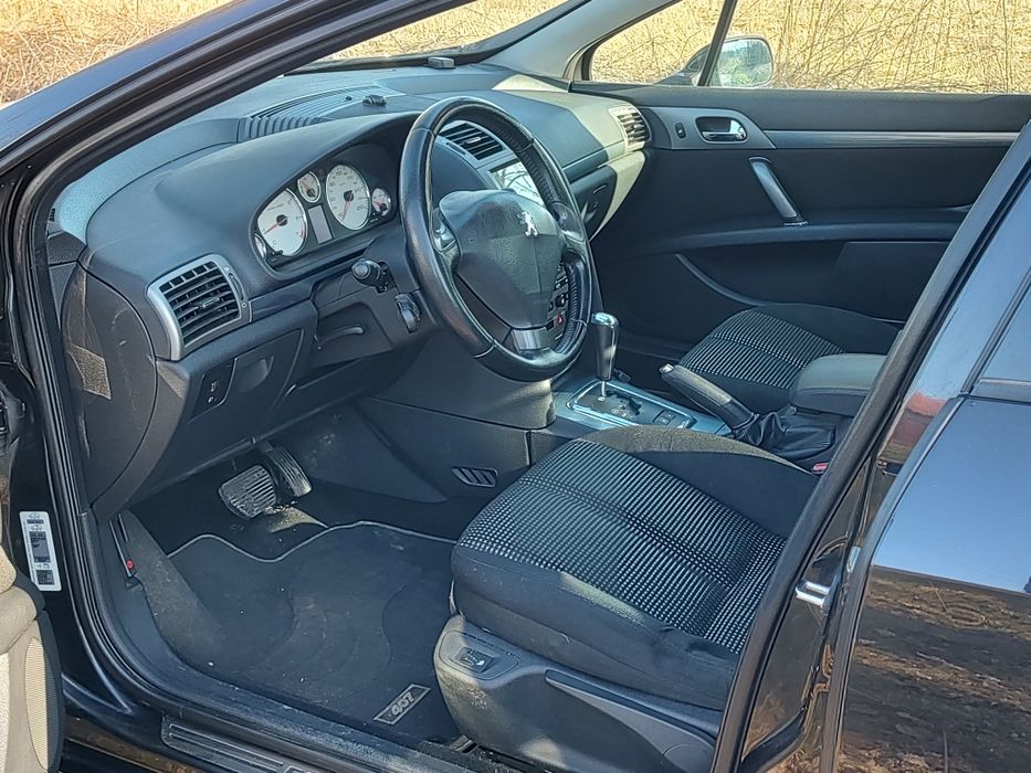 Peugeot 407 3.0 V6 Automat Czarna strzała