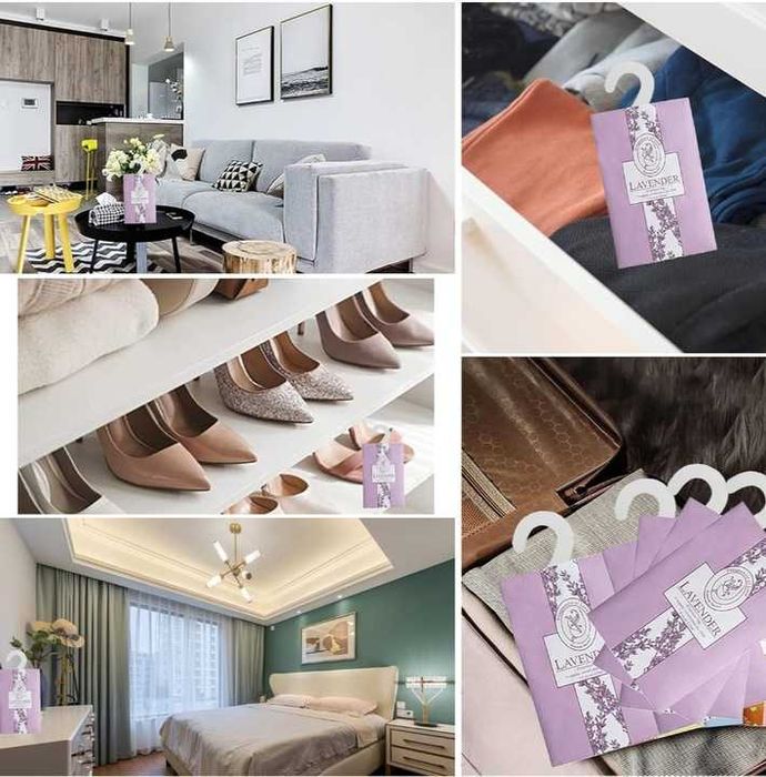 LAWENDA ZAWIESZKA DO SZAFY ZAPACH Na Mole Odświeżacz Samochód Łazienka