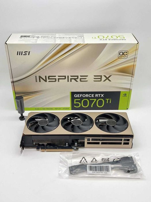 Karta Graficzna Msi Geforce RTX 5070 TI 16GB Inspire 3X OC