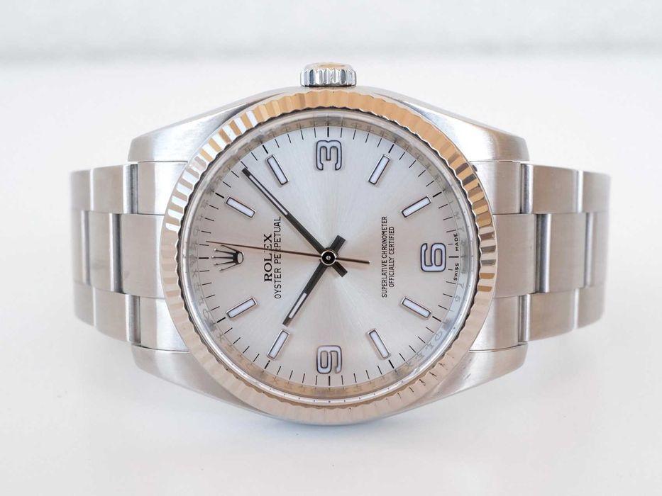 Rolex Oyster Perpetual 36 Silver Dial